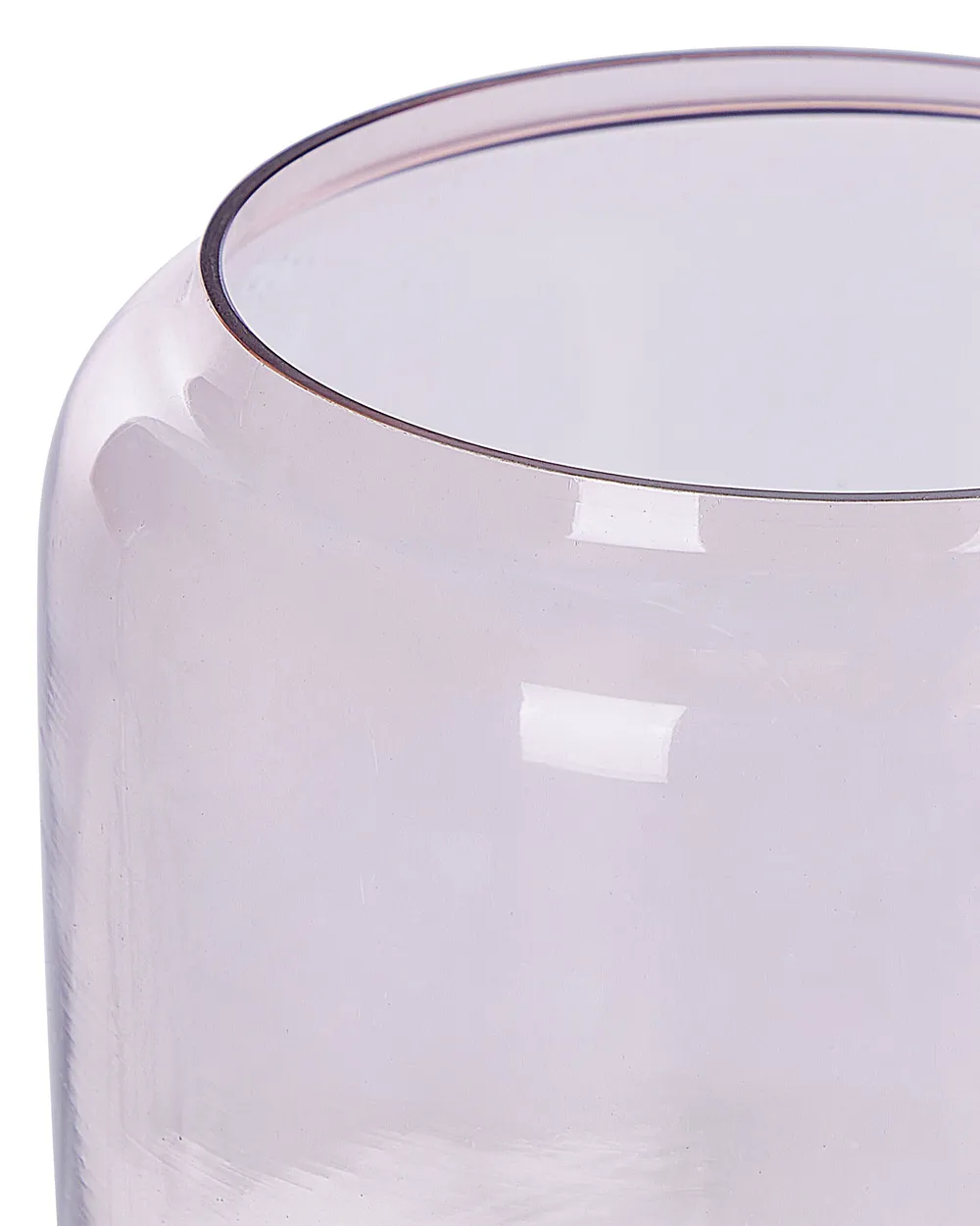 Decorative Vase RASAM 20/11 cm Glass Pastel Pink_823705