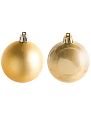 Set med 60 julgranskulor FEGEN Guld_1024255