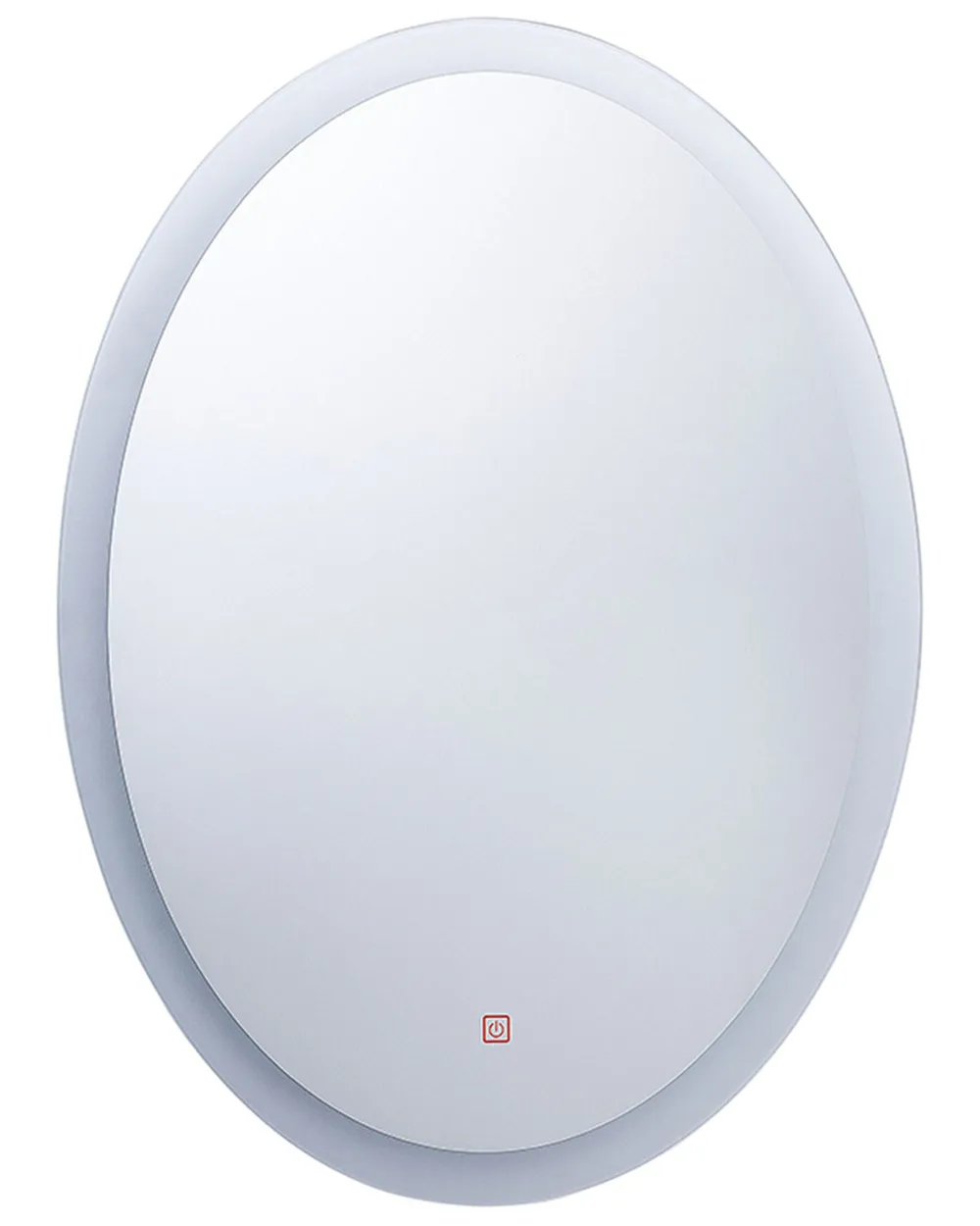 LED Bathroom Mirror VIRIAT 60 cm 80 cm Silver