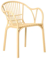Set of 4 Garden Chairs ANDORA Beige_986612