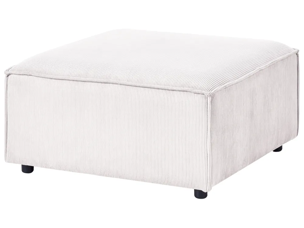 Ottoman ARDAL Corduroy Off-White_1008036