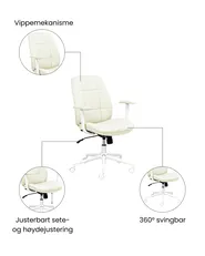 Kontorstol CARLTON Mintgrønn_1059690