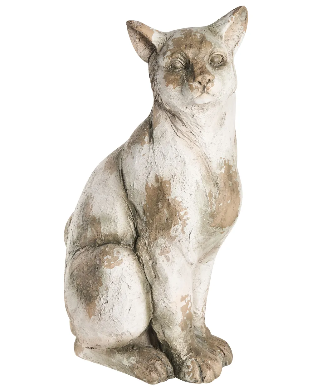 Garden Statue OFFIDA Cat Beige
