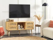 TV-bänk PEROTE Rotting Ljusbrun_841336