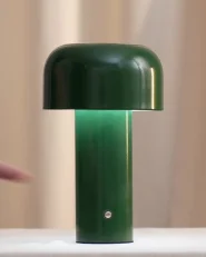 Wireless LED Table Lamp BESOS with Dimmer Metal White_951546