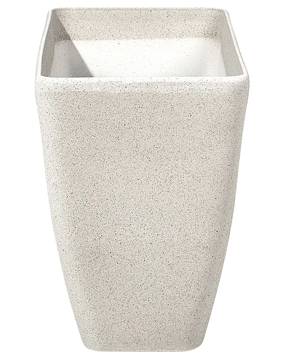 Set med 2 växtkrukor BARIS 74 cm Beige_841423
