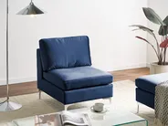 1-Seat Section EVJA Velvet Navy Blue_859638