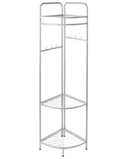 Corner Coat Stand LAWTON Silver_1038405