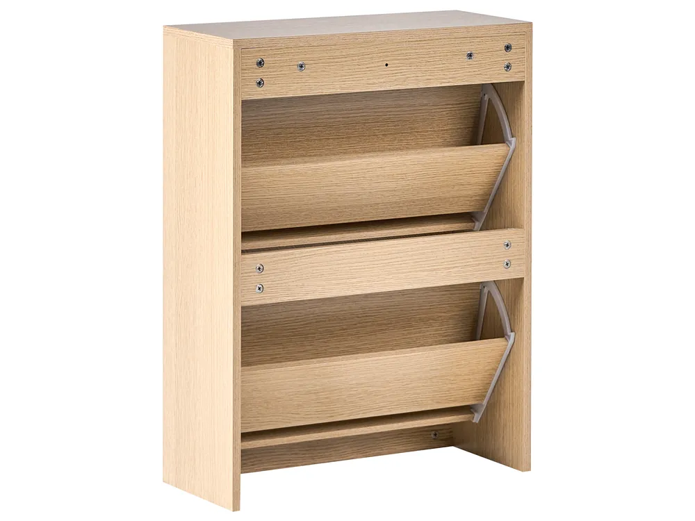 Shoe Storage Cabinet PENTICTON Light Brown_1030750