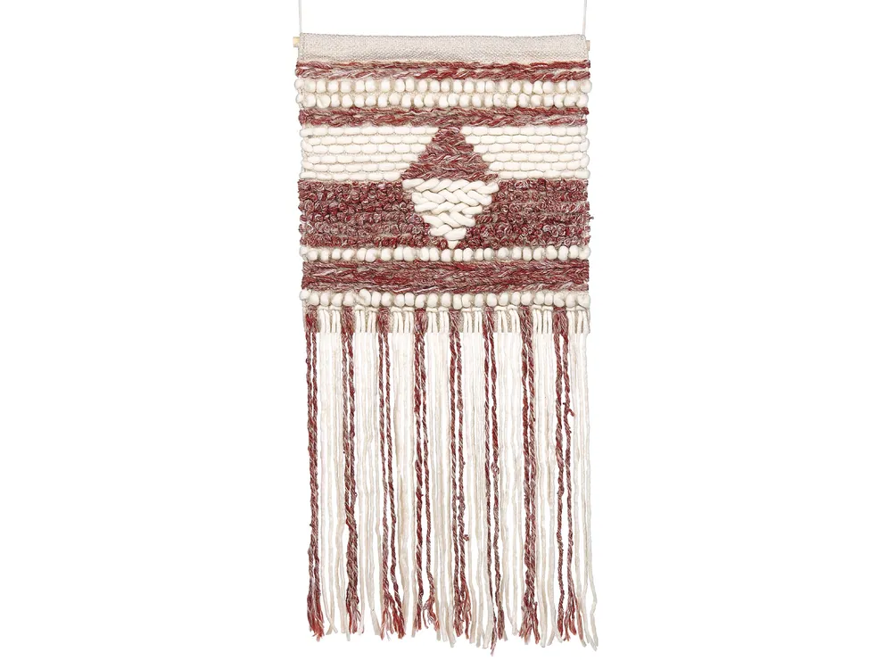 Fabric Wall Hanging SAIF Wool 90 cm Red