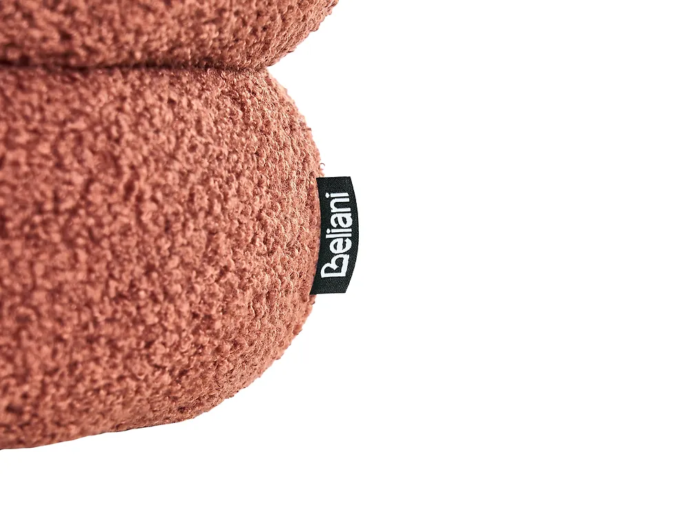 Pouffe SUMPTER Boucle Golden Brown_1176549