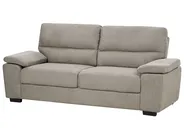 Sofa 3 Seater VOGAR Fabric Light Brown_901186
