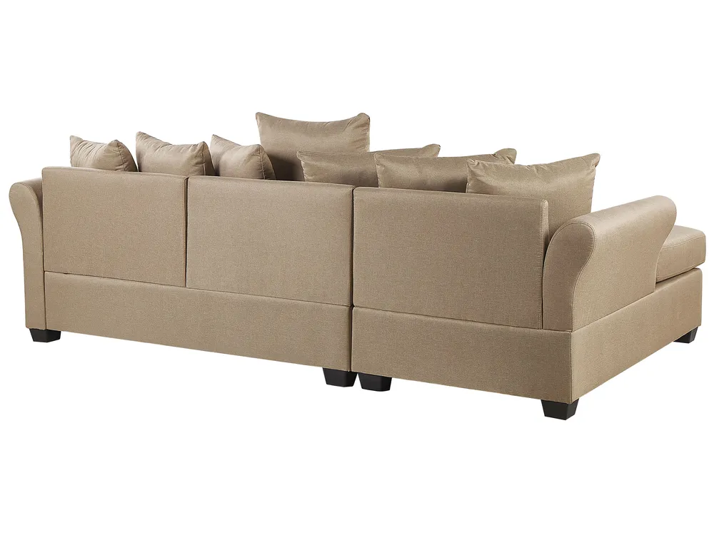 Kulmasohva 3-istuttava VIKNA Kangas Beige Oikea_786597