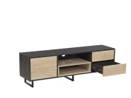 TV-bänk MAINE Brun/ Svart_760625