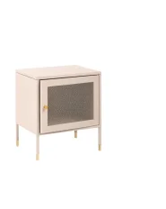 Nattbord OSSETT Metall Beige_1160962