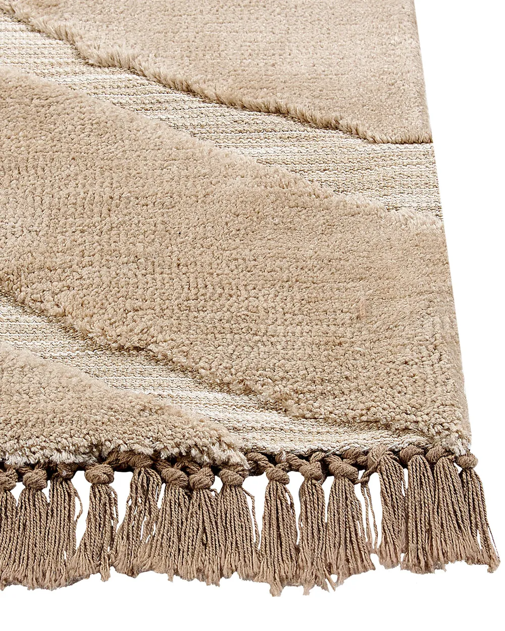 Rug SAZOO Beige 300 x 400 cm_883763