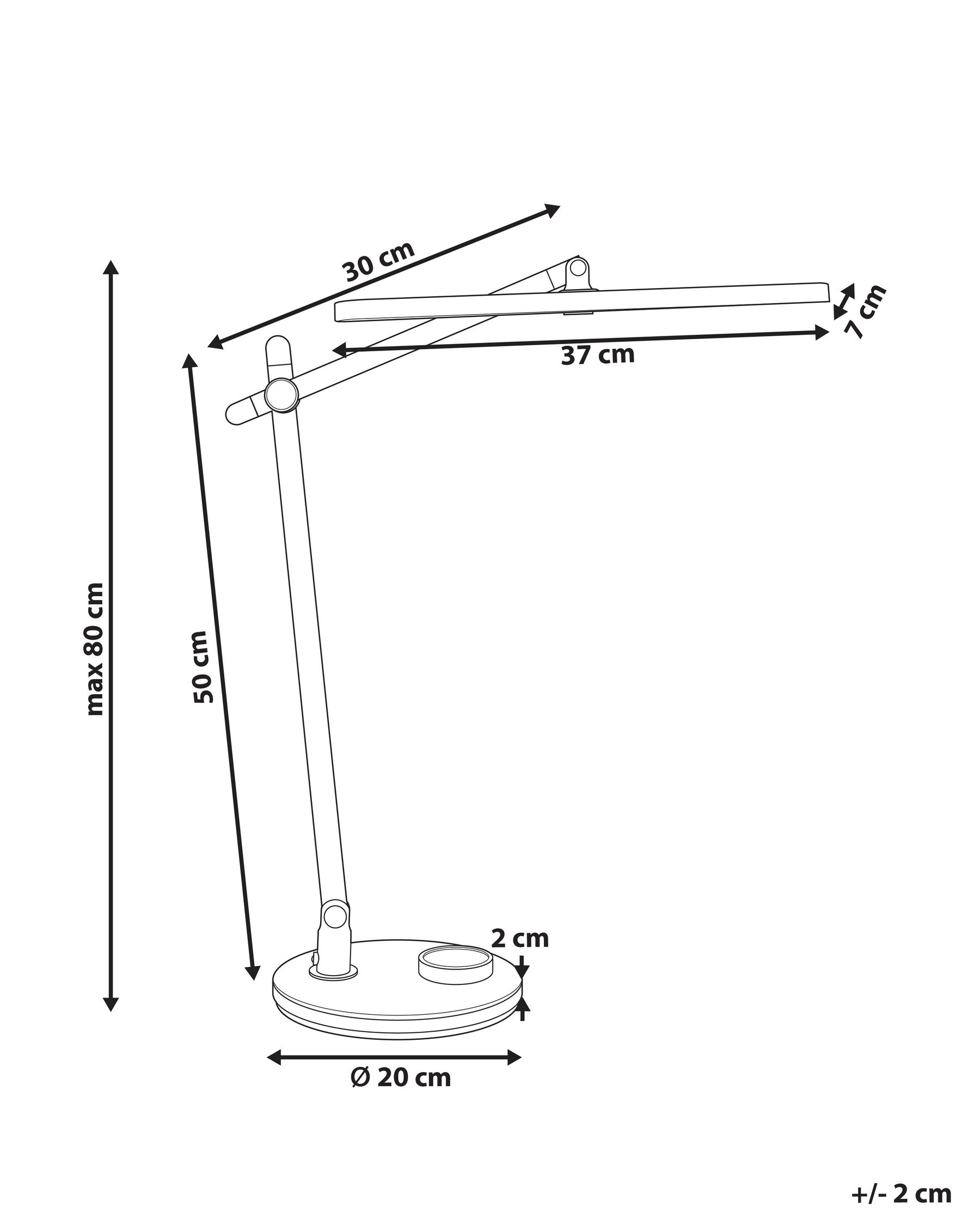 LED Desk Lamp HYDRUS Grey_1078269