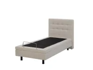 Adjustable Bed Fabric DUKE 80 x 200 cm (EU Small Single) Beige_771756