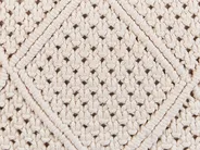 Set med 2 prydnadskuddar BESHAM 45 x 45 cm Bomull Ljusbeige Geometriskt tryck_904594