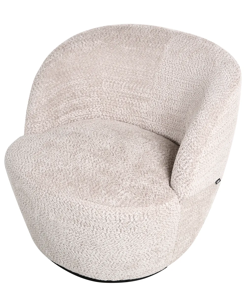 Nojatuoli pyörivä KUOLPA Chenille Beige_1007067