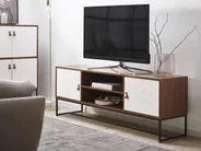 TV-bänk NUEVA Mörkbrun/ Vit_787493