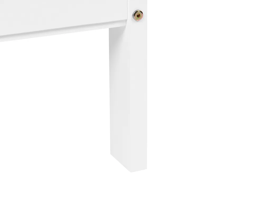 Bed Pine Wood MADONE 90 x 200 cm (EU Single) White_1131255