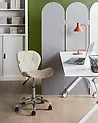 Skrivbordsstol VALETTA Konstläder Beige