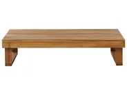 Garden Coffee Table MARETTIMO 60 cm 110 cm Certified Acacia Wood Brown_953773