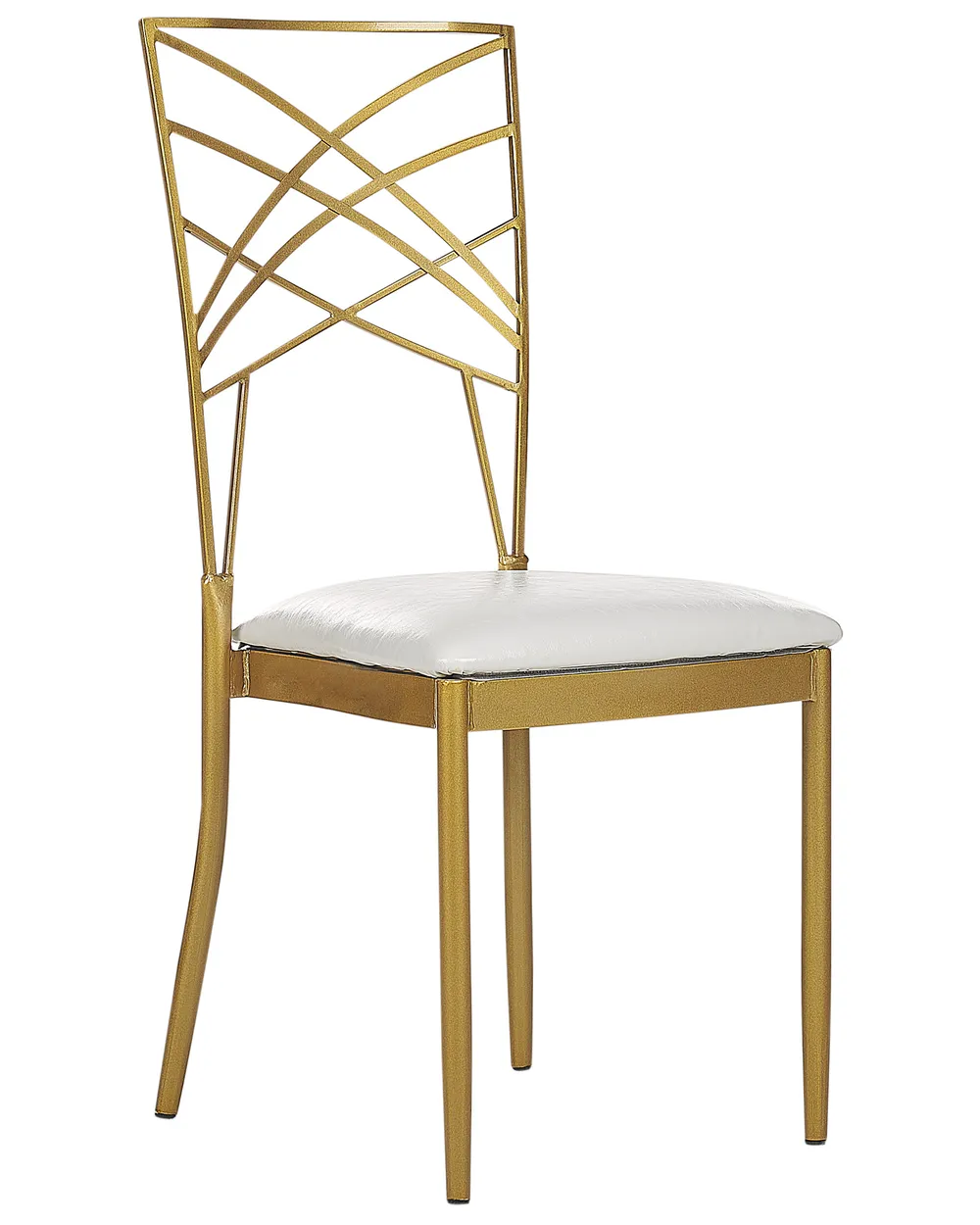 Ruokatuolisetti 2 kpl GIRARD Metalli Kulta_913460