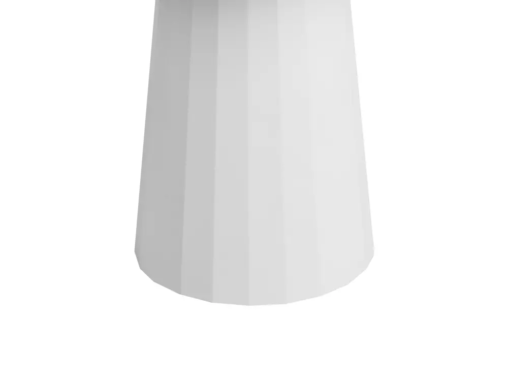Matbord PLATO Vit 100 cm 100 cm Metall_941943