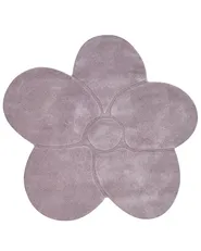 Rug KOKKINI Violet ø 140 cm Wool_1059557