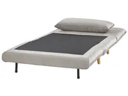Single Sofa Bed SETTEN Velvet Light Grey_875014