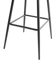 Set of 2 Bar Chairs CORNELL Metal Green_970237