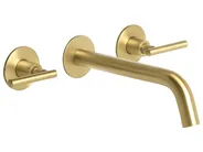Wall Mounted Basin Mixer Tap ISHINCA Brass Gold_996057