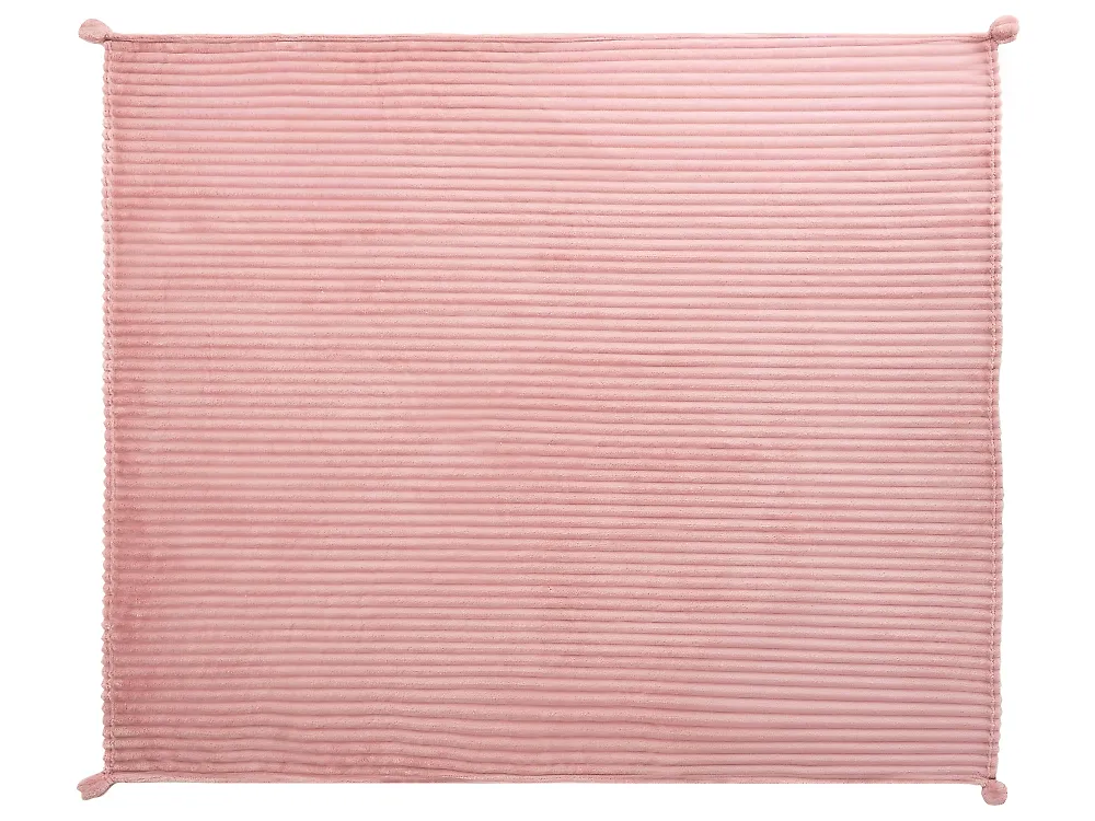 Torkkupeitto KAWERI 150 x 200 cm Vaaleanpunainen_1182379