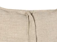 Corner Sofa 3 Seater SERSAN Chenille White Left Hand_876392