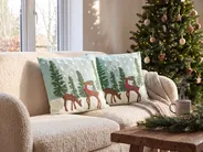Koristetyynysetti 2 kpl PEPPERMINT Puuvilla 45 x 45 cm Vaaleansininen_946868