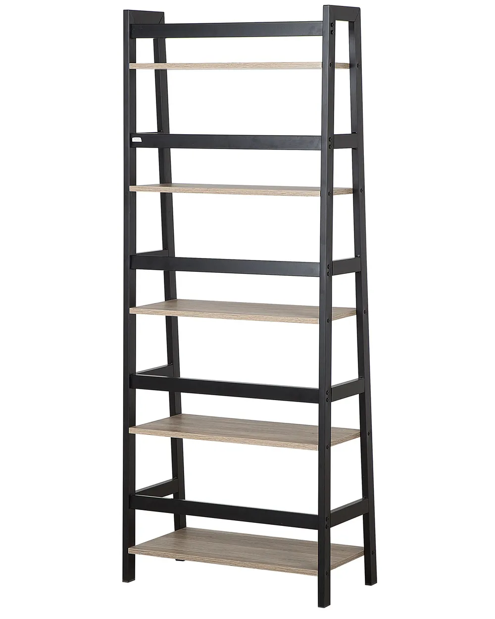 Hyllykkö 5 tasoa CROYDON 163 cm Musta_732863