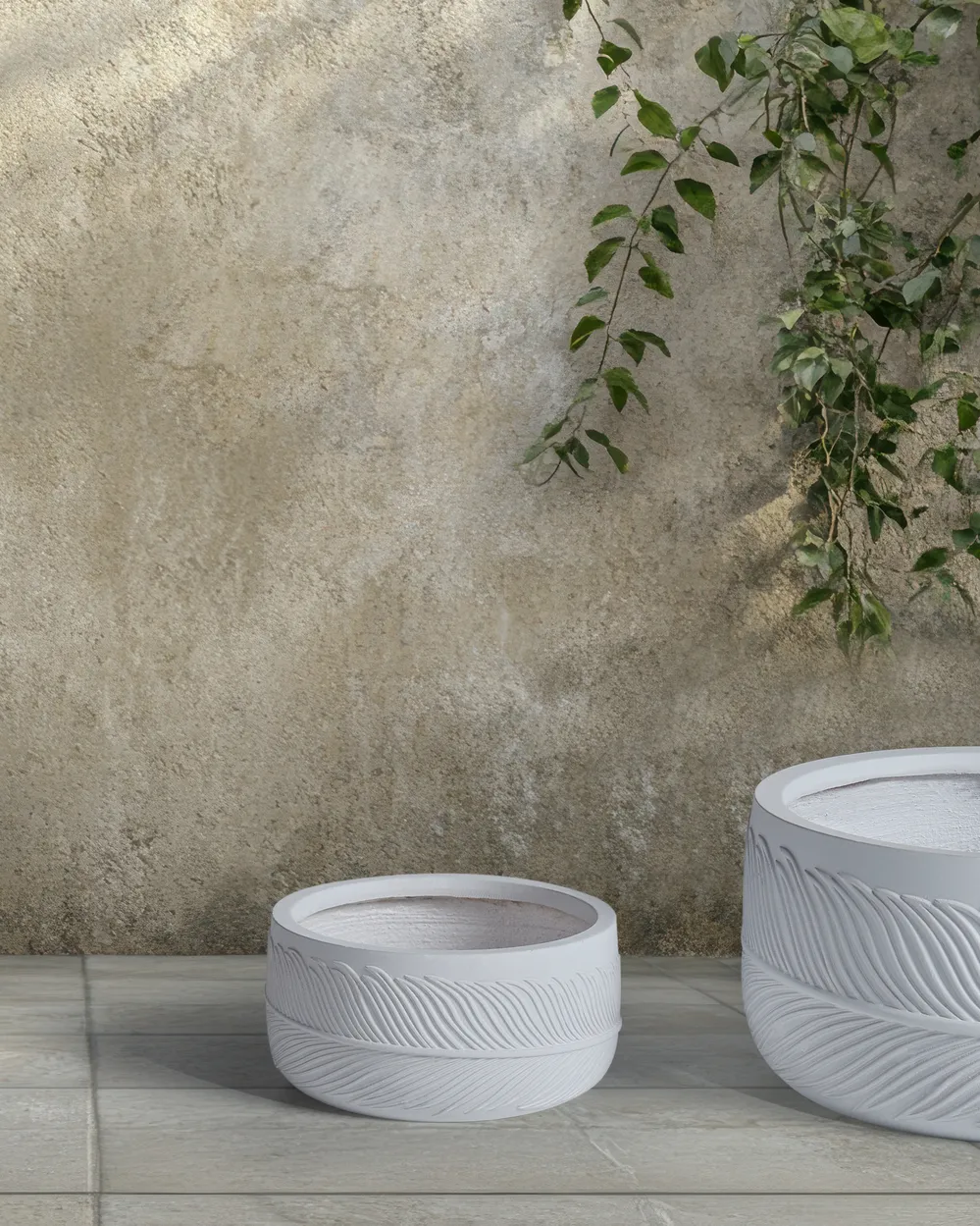 Blomkruka FTERO 25 cm Off-White_960353