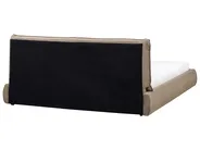 Waterbed Boucle VINAY 180 x 200 cm (EU Super King) Brown_970373