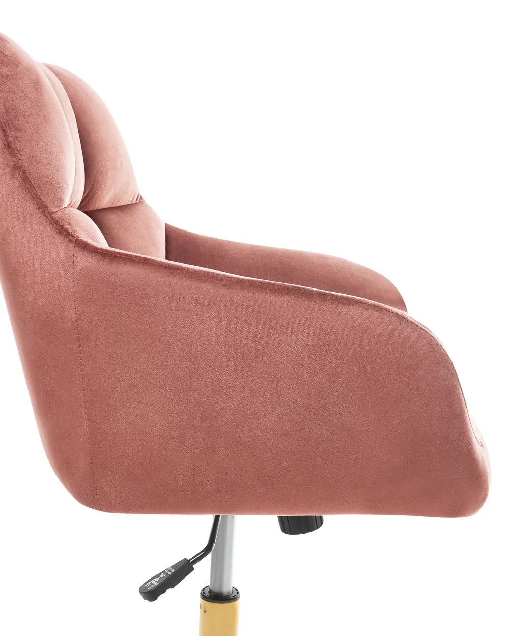 Desk Chair PALMDALE Velvet Pink_1010280
