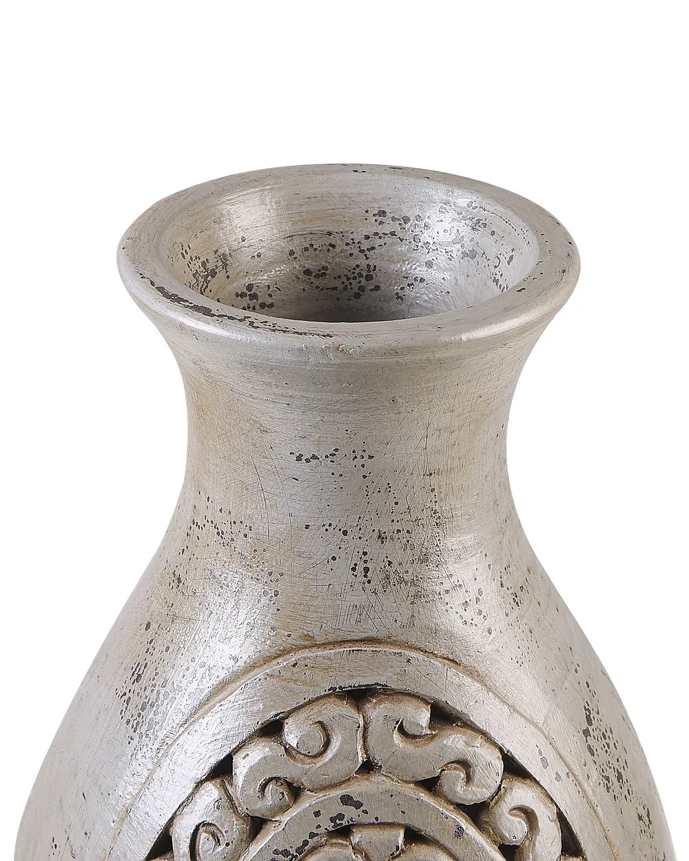 Decorative Vase MEGARA 51 cm Ceramic Grey_791742