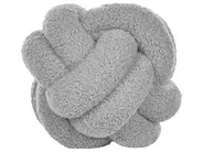 Set of 2 Decorative Cushions MALNI 19 x 19 cm Boucle Grey Solid_854844