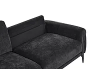 Sofa 3 Seater SKARO Chenille Black_1156713