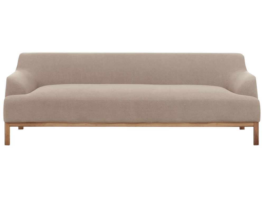 Sofa 3 Seater SOSJO Fabric Taupe