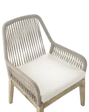 Set med 2 stolar med dynor OLBIA Off-White_771407