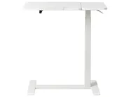 Manuellt justerbart laptopstativ SCHOLA 70 cm 40 cm Vit_1015028