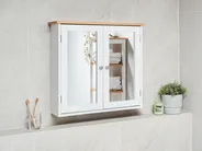 Kylpyhuoneen peilikaappi ALAMOS 65 cm 60 cm Valkoinen_959215