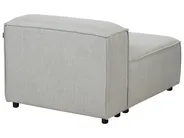 Modular Sofa 3 Seater ARDAL Fabric Light Grey_949528
