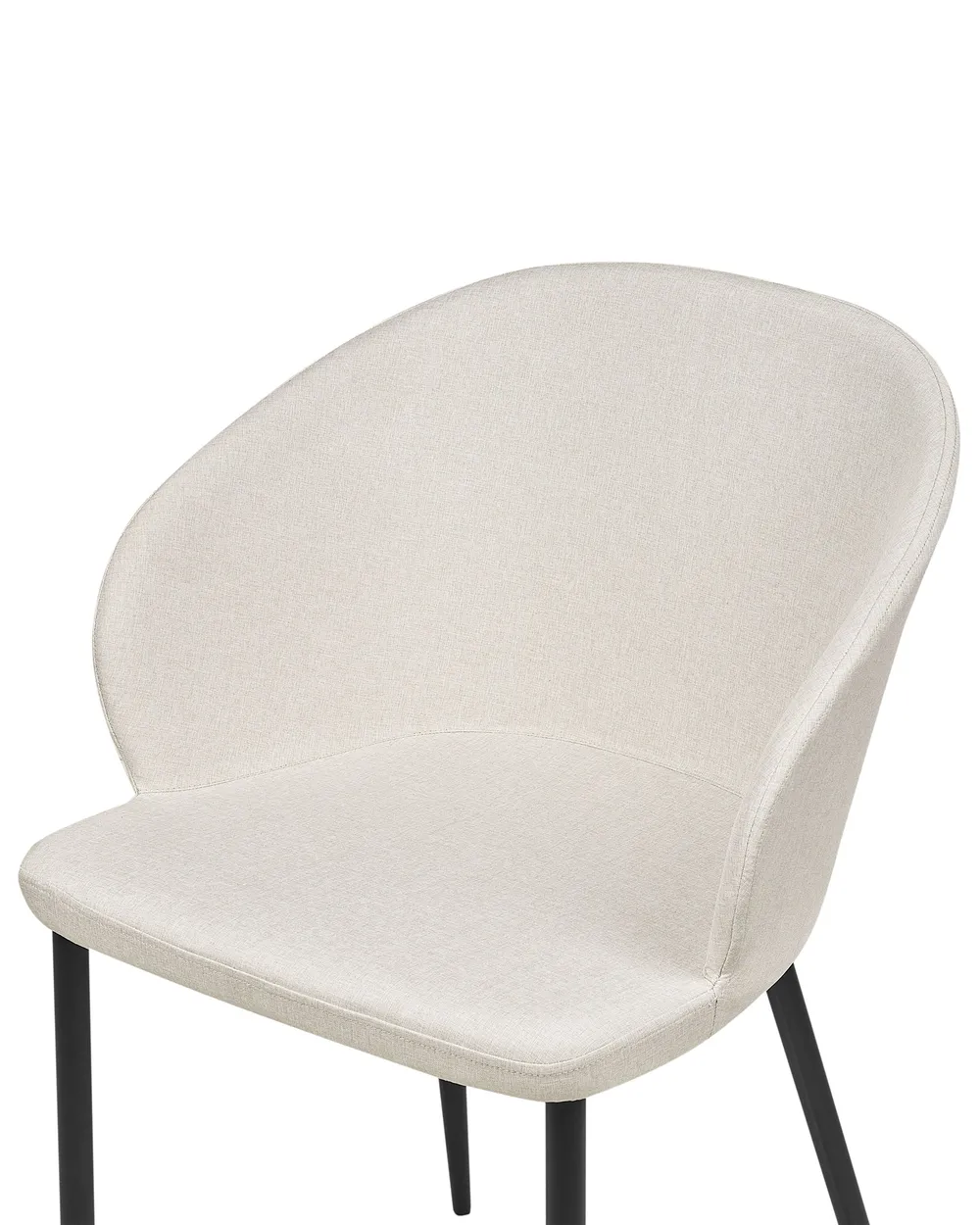Set of 2 Dining Chairs MASON Light Beige_883550